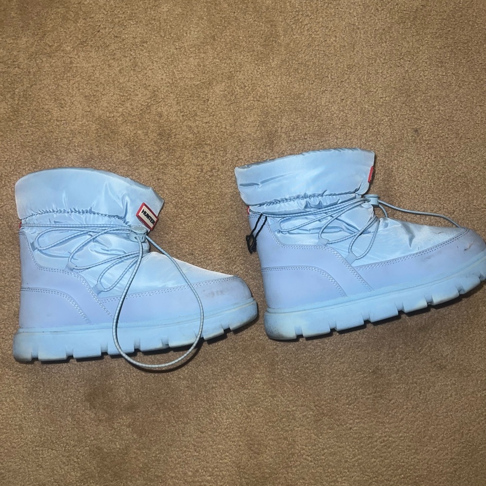 Kids Blue Winter Boots